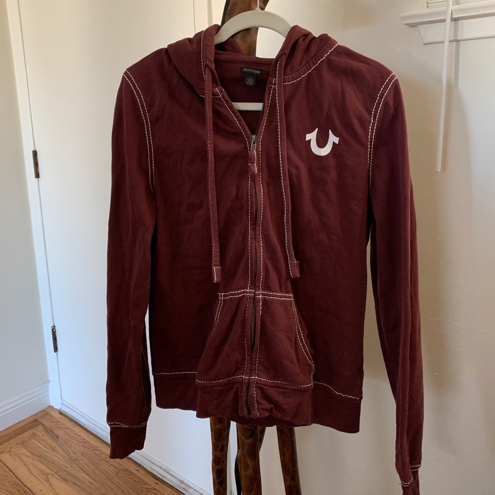TRUE RELIGION Track Sweater
